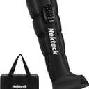Nekteck Cordless Leg Compression Massager, Rechargeable Massage Tools for Circulation and Pain Relief, Portable Full Leg Boots, Gifts for Mom Dad Men Women, Single Unit, Middle (1-Pack)