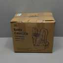 Baby Carrier, MOMTORY Safety-Certified 6-in-1 Baby Carrier Newborn to Toddler, Adjustable Detachable Infant Baby Hip Seat Carrier for 7-50lbs, All Seasons, Perfect for Shopping Travelling (Black)