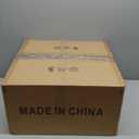 Gold Crystal Fandelier Ceiling Fans with Lights, 20" Gold Flower Chandelier Ceiling Fan with Light Remote Control, Caged Mid-Century with 6 Speeds for Bedroom, Nursery, Living Room (Clear)