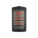 Pelonis Quartz Radiant Heater Black