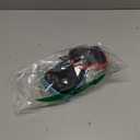 SUNGUY [2-Pack Earbud Case, Portable Square Earphone Carrying Cases with 2 Carabiners for Earphones, Earbuds, Earpieces, SD Memory Card, Camera Chips - Red+ Blue