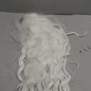 White Wig Fluffy Synthetic Halloween Costume Party Hair Wigs