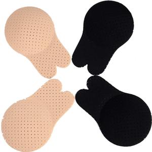 pxwodoft 2 Pairs Women's Adhesive Bra,Strapless Backless Sticky Bra Lift Up Nipple Cover (as1, cup_band, c, d), L/XL