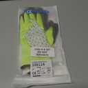 ANDANDA Work Gloves Strong Grip Fluorescein Cut Resistant single dipped Work Gloves (Small)