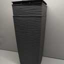 Mueller Janska M-Resin Heavy Duty Tall Planter, Indoor/Outdoor Grande Plant, Tree, Flower Pot, 2-Piece Set, 24, Modern Design, Built-in Drainage, Dark Gray (24 x 11.5")