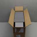 Plastic Containers for Organizing and Storage Bins for Closet, Kitchen, Office, Garage or Pantry Organization, Stackable Bins, Medium (11" x 5" x 5.5"), 8-Pack, Grey