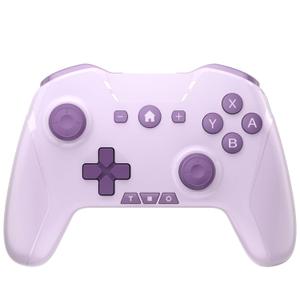 Bluetooth Controller for Switch/Mac/PC/Steam/Mobile Phone/iOS/Android//TV/iPad/Table/Apple Arcade MFi Games, switch pro controller wireless with Adjustable Dual Motion,Turbo,Macros,6-Axis,Wake Up for Black Myth: Wukong (Black) (Purple) (Purple)
