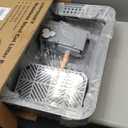 URPOWER Stainless Steel Cat Litter Box with Lid Extra Large Enclosed Litter Box for Cats Non-Sticky Metal Pan with High Sided Enclosure & Scoop, Front & Top Entry, Anti-Leakage, Easy Cleaning (XL, Gray)