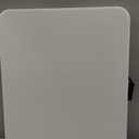 FDW 6FT Folding Table, Portable Fold-in-Half Plastic Picnic Party Table with Carrying Handle (White