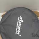 Arborea Low Volume Cymbal Pack Black 14"hi-hat+16"crash+18"crash+20"ride 5 Pieces Practice Mute Cymbal Set for Drums