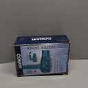 Conair Cord-Keeper Dryer with Folding Handle and Retractable Cord, 1875W Travel Hair Dryer, Ionic Technology, Teal (Blue)