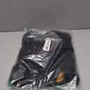 Funny Pet Lion Mane Wig - Long Plush Dog Costume for Halloween & Daily Photo (Black + Tail,S Size (Khaki Ears))