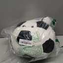 11.8 "/30cm Basketball Plush Pillow, Soft Football Shaped Plush Pillow,Basketball/Football Plush Toy Sport Theme Plushie Soccer Stuffed Toys (Football)