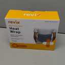 REVIX Microwavable Heating Pad for Back, Extra Large Microwave Heated Pack with Moist Heat for Waist, Stomach, and Shoulder, Unscented Hot or Cold Pack, Gray