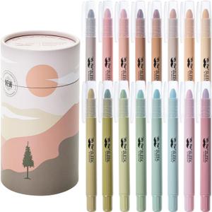 Mr. Pen- Gel Highlighter Set, 16 Pack, Assorted Colors, Bible Highlighters No Bleed Gift Set, No Bleed Highlighters