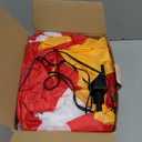 8Ft Christmas Decorations Outdoor Inflatables Giant Santa Claus Stands Under The Lighthouse with Gift Box, Blow Up Built-in LED Lights for Party Outdoor Garden Indoor Yard Lawn