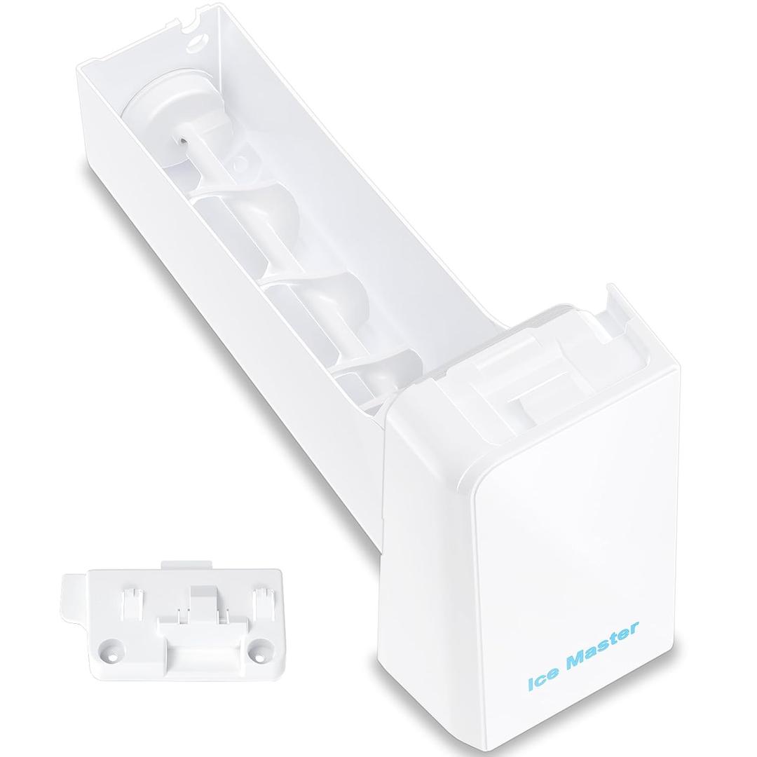 Upgraded DA63-06925A Refrigerator Ice Bucket DA97-12604D Ice Maker Compatible with Samsung Ice Bucket Replacement DA63-06925Ax002 Ice Tray Ice Container RF32FMQDBSR RF28R6201DT RF28K9380SR Ice Bin