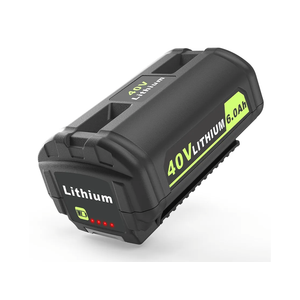 6.0Ah Battery Replace for Ryobi 40V Lithium-Ion Battery 6.0Ah OP4040 OP4050A OP40602 OP40201 Compatible with Ryobi 40-Volt Cordless Power Tools