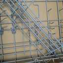 W10139223 Dishwasher Lower Rack Replacement Parts for Whirlpool Maytag Dishwasher Rack Lower Basket Shelf Jenn-air Amana MDBD820AWW MDB6650AWW JDB8910AWS Bottom Dishrack Basket Assembly 1 Pack