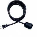 E26 Waterproof Pendant Light Socket, 6FT Industrial Power Cord, IP65 Rated Hanging Light Kit for Garage, Workshop, Patio (Bulb Not Included).