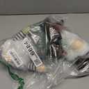 2 Pack Christmas Gnome Stocking Holders, 11 Inches Plush Elk Gnomes Figurines Hanging Hooks for Stockings, Metal Stocking Hangers for Fireplace, Mantle, Shelves Christmas Decorations