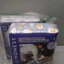 The Honest Company Comfort Dry Disposable Overnight Diapers for Sensitive Skin, Hypoallergenic, Baby Cozy Cloud and Star Signs Design Club Box Size 3 (1628 lbs) 52 Count