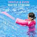 Zeraty 2026 Upgrade Electric Swimming Kickboard for Kids, Swim Training Floating Pool Board Propulsion, Water Sports Underwater Scooter Floats for Children, 20.2 x 16.5 x 7"