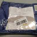 Navy Blue Jacquard 60x104 Inch Rectangle Polyester Tablecloth