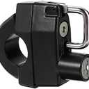 7/8" 1" Universal Motorcycle Parts Helmet Lock Anti-Theft Security Aluminum Alloy Locks with 2 Keys for Harley Davidson Sportster XL 883 1200