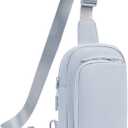 CHOLISS Small Crossbody Bags for Women and Men, Sling Bag for Women and Men Trendy, Fanny Packs Chest Bag with Extended Strap