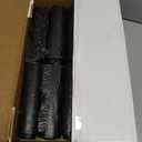 HBC Value Perfomance Can Liners 30"x36", Black, 0.65Mil, 10/25, LLDPE Liners