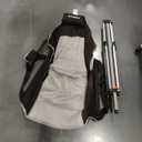 KingCamp Hammock Camping Chair, Swinging Portable Folding Camp Chairs for Adults Max 440lbs Heavy Duty Foldable Oversized Rocker with Aluminum Alloy Frame Cup Holder for Outdoor Beach Patio Sport (Black)