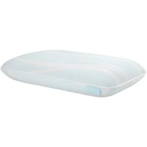 Tempur-Pedic Cooling ProLo Pillow, Queen, White, Low