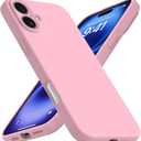 Compatible with iPhone 16 Plus Case, Liquid Silicone Upgrade [Camera Protection] [Soft Anti-Scratch Microfiber Lining] Shockproof Phone Case (Pink)