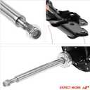 2 x A-Premium Rear Pair (2) Strut Assembly Compatible with Lexus ES350/ES300h, 2013-2018 & Toyota Avalon 2016-2018, Driver and Passenger Side