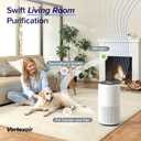 LEVOIT Air Purifiers for Home Large Room Up to 1733 Ft With HEPA Sleep Mode, AHAM VERIFIDE, Auto Mode, Air Quality Monitor, Smart WiFi, 3-in-1 Filter For Pet Allergy, Smoke, Dust, Core 400S-P, White
