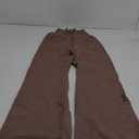 Verdusa Women's Fold Over Elastic Low Waist Lounge Pants Straight Leg Casual Sweater Pants S