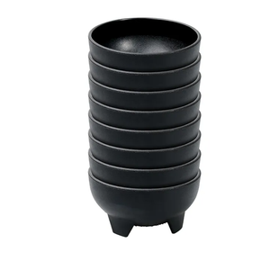 TANEMUDO 10 Pack 10.6 oz Mexican Salsa Bowls, Small Guacamole Containers, Plastic Salsa Bowl for Serving Parties, Chips, Dip, Nuts, Candy, and Sauce Set