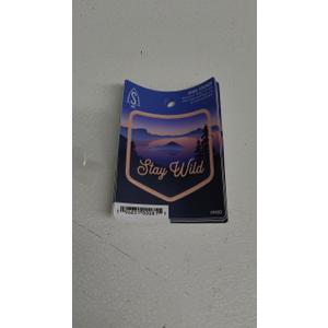 Vinil Sticker Stay Wild FM082 4Pack