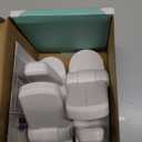 Door Lever Lock (2 Pack)  Prevents Toddlers from Opening Doors  Easy One-Hand Operation for Adults  Durable ABS with 3M Adhesive Backing  No Tools Needed for Install (White)