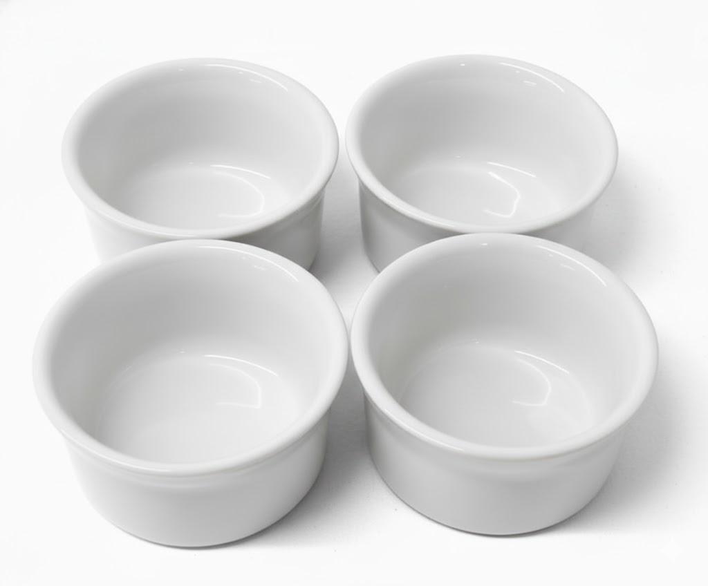 Fiesta White 568 4-Inch Ramekin 4 Pack