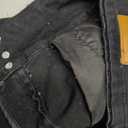 roswear Women's Wide Leg Jeans Casual High Waisted Stretch Baggy Loose Denim Pants, Black, Medium