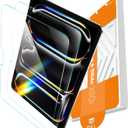 EZ-GLAZ-2 Pack for iPad Pro 13 Inch Screen Protector M5/M4 (2025/2024), Military-Grade Shatterproof, 9H+ Tempered Glass with Installation Box, Anti-Scratch, Apple Pencil Compatible, HD Clarity, Bubble Free