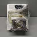 Mini Gramophone Vintage Copper Horn Record Player with Bluetooth, USB, AUX, FM Radio and Builtin Speakers for Gift Home Decor