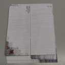 50 Set Christmas Woodsy Pine Letterhead with Envelopes Christmas Computer Print Paper Stationery Paper for Note Letters to Santa Invitations Office School 8.5 x 11 In