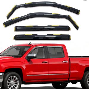Rain Guards Window Visors for Chevrolet Silverado & GMC Sierra 1500