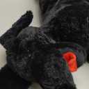 LotFancy Dog Stuffed Animal, 21 inch Black Lab Plush Dog, Realistic Stuffed Puppy Plush Toy for Kids