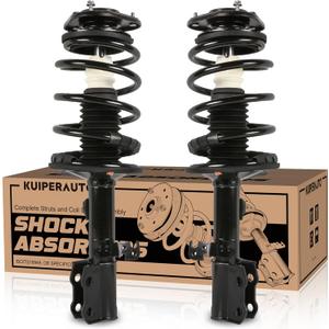 KUIPERAUTO Front Complete Strut Coil Spring Assembly Compatible for 2003-2008 Toyota Corolla 172115 172114 (2PCS)