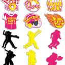 Fuyoooo 24 Pcs Large Size Softball Cutouts 7-14 Inch Home Run Sport Theme Paper Cut Out Softball Party Decoration for Locker Bulletin Board Decor Baby Shower Birthday Sport Party Decoration