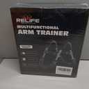 Relife Twister Arm Trainer,40-130lbs Arm Trainer for Forearms & Chest Muscle Training Workout,Adjustable Spring Resistance Chest Exercise, Portable Home Gym Strength Equipment for Men & Women